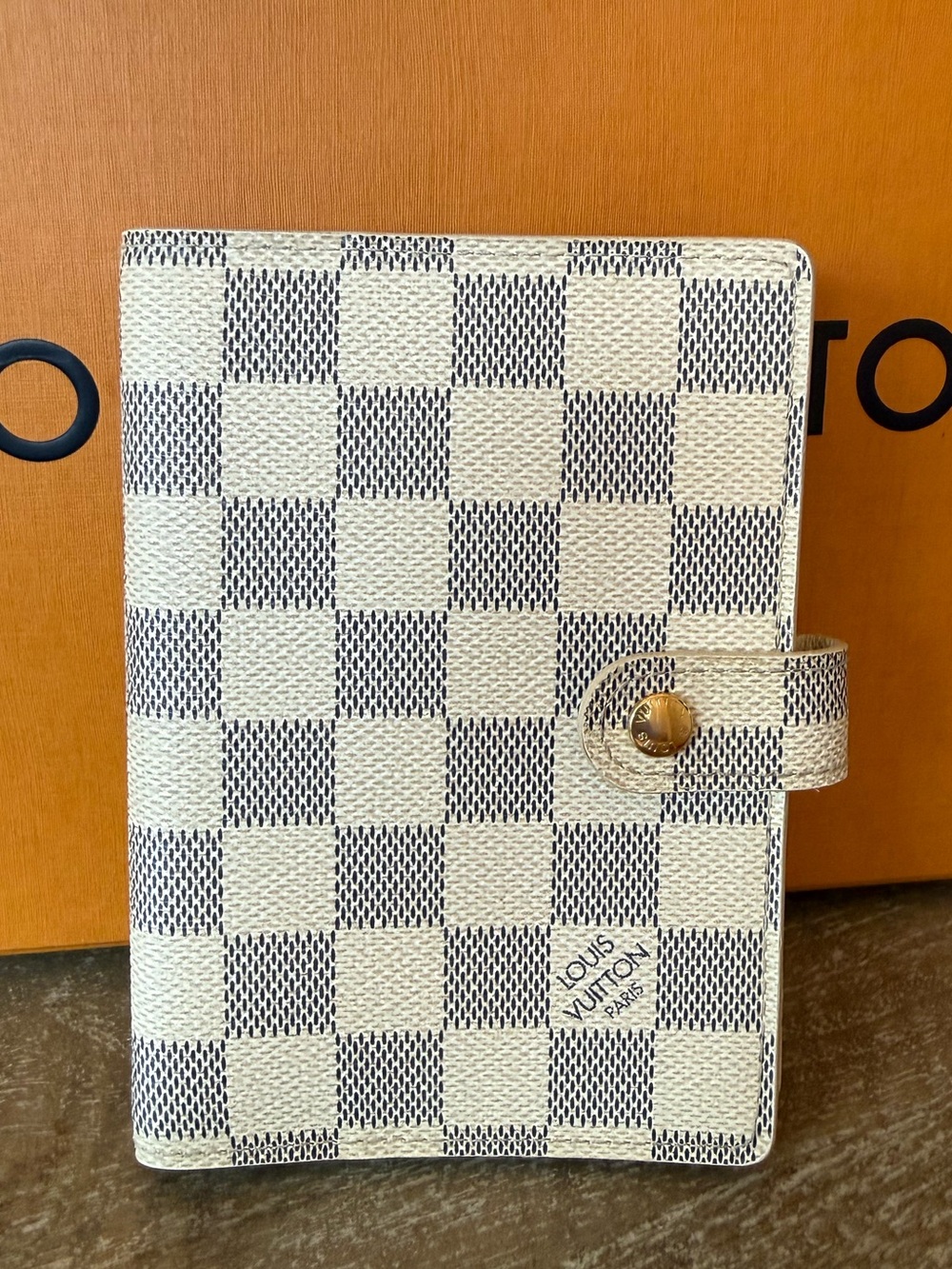 Louis Vuitton Damier Azur Agenda PM
